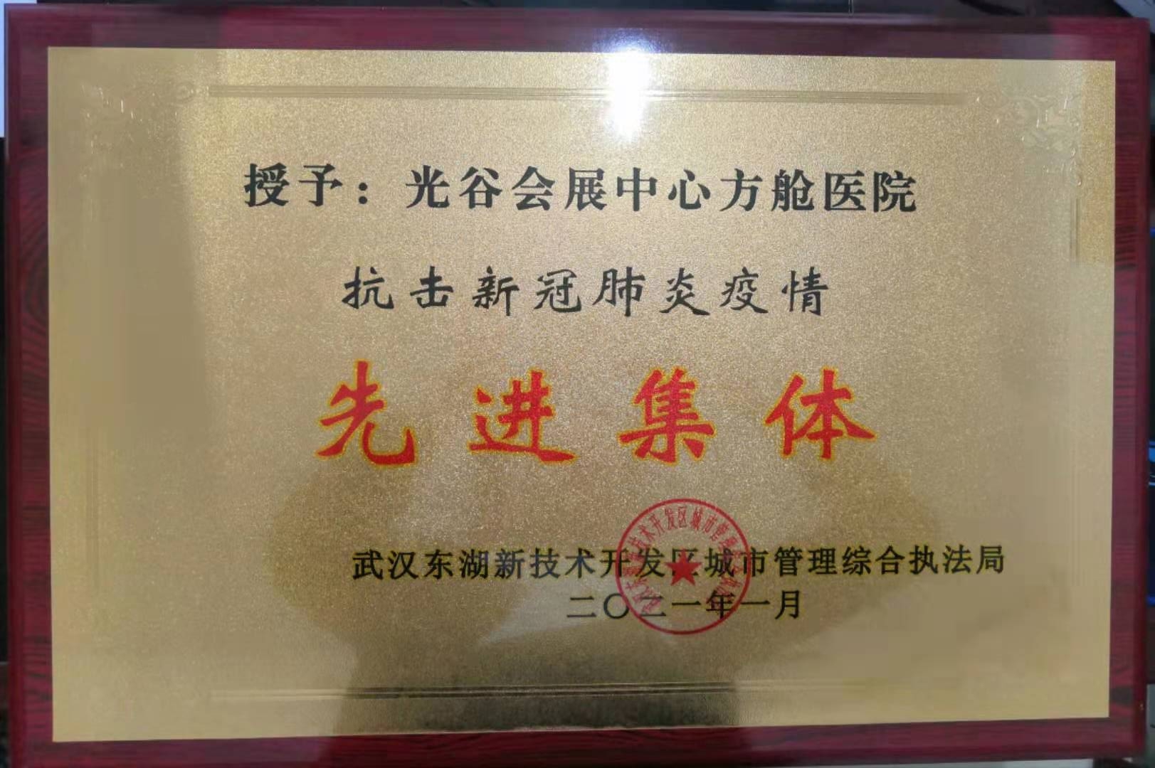 2021年抗擊新冠肺炎疫情先進集體